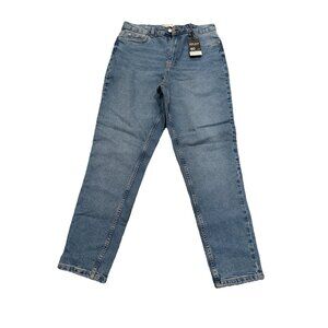 Denim Co Primark Cares Womens LIGHT BLUE  MOMS JEANS Light Wash  SIZE 8